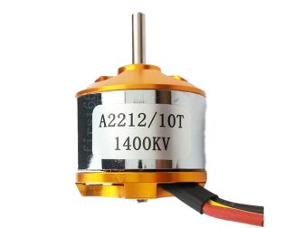 A2212 10T 1400KV Brushless Motor for Drone (Soldered Connector)