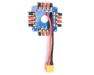ESC Power Distribution Board Soldered XT60 Plug & 3.5mm Banana Bullet Connectors For 250mm Multicopter FPV