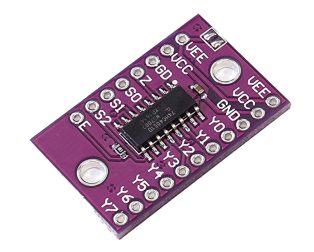 CJMCU-4051 74HC4051 8 Channel Analog Multiplexer/Demultiplexer Breakout Board for Arduino