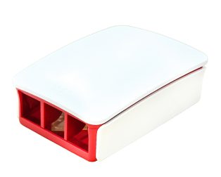 Raspberry Pi 3 Case for Raspberry Pi 3 Model B, B+ only Red/White