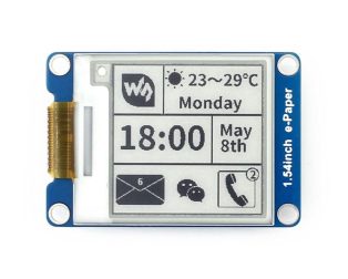 Waveshare 1.54 inch e-Ink Paper Display Module with SPI Interface