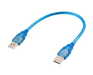 USB 2.0 A-A Male Cable 0.3m