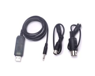 FS-SM100 RC USB Flight Simulator FMS Cable for Flysky FS-i6 FS-i4 FS-TH9X FS-T6 FS-T4B FS-GT3