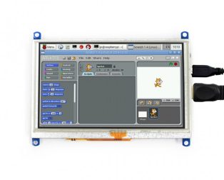 Waveshare 5 Inch Resistive HDMI LCD Display (G) 800x480