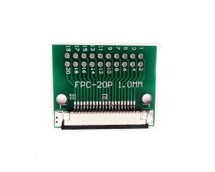 FFC / FPC Adapter Board 1mm to 2.54mm Soldered Connector – 16 pin