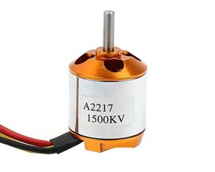 A2217 1500KV RC Brushless Out-Runner Motor welded Banana Connector (Male)