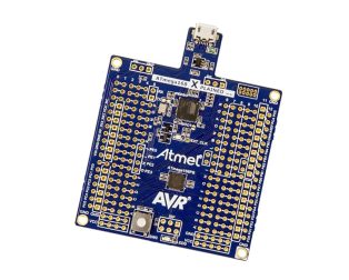 MICROCHIP ATMEGA168PB-XMINI Evaluation Kit, ATMEGA168PB MCU, Xplained Mini, On-Board Debugger, Arduino Shield Compatible