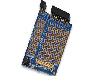 MICROCHIP Expansion Board, PROTO1 Xplained Pro, Connects to Expansion Headers on Xplained Pro MCU Board
