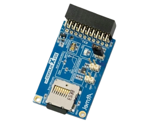 MICROCHIP Expansion Board, I/O1 Xplained Pro, For Xplained Pro, 2GB MicroSD Card, Temperature/Light sensor