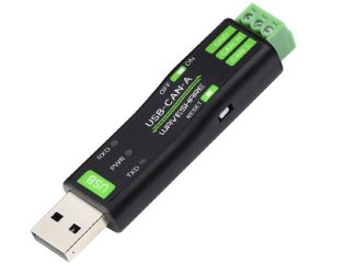 Waveshare USB to CAN Adapter Model A, STM32 Chip Solution, Multiple Working modes, Multi-system Compatible