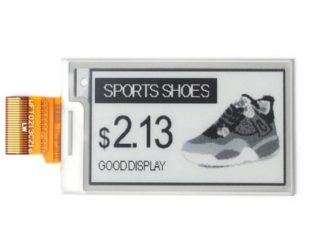 2.13 Inch Black and White E-Paper Display