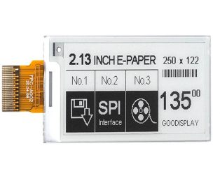 2.13 Inch High Refresh Rate Black & White E-Paper Good Display