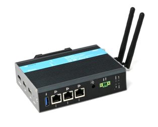 EDATEC ED-IPC2210-12084IN-S Industrial Computer Based on Raspberry Pi CM4 CM4102008, 2GB DDR, 8GB eMMC with Wi-Fi & Bluetooth