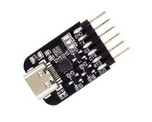 Muse Lab nanoUART Serial Port Tool USB to TTL Module Adjustable IO Level Hardware Flow Control TYPE-C Interface Open Source Schematic