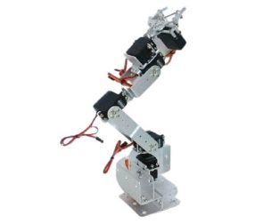 6-DOF 3D Rotating Robotic Arm (Unassembled)