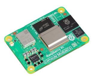 Raspberry Pi Compute Module 5- 2GB RAM, 16GB eMMC, 2.4/5.0GHz Wi-Fi & Bluetooth 5.0 (CM5102016)