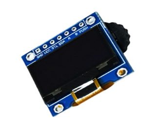 0.96 inch OLED display rotary encoder combination module
