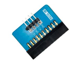 SWD to JTAG adapter board: 20P2.54mm pitch, JTAG to 4P pin, SWD interface, JLINK adapter board