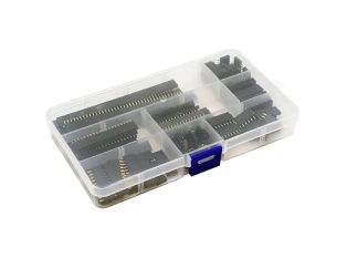 120PCS 2.54mm Female Pin Header & Socket Connector PCB Combo Kit