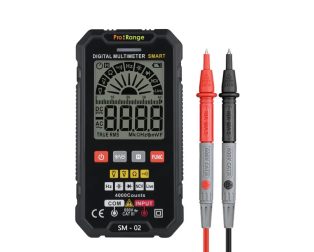 Pro-Range SM-02 Smart Digital Multimeter | 4000 Counts | Auto-Ranging | NCV | Smart Mode | True RMS